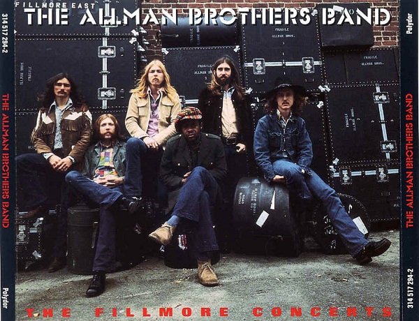 THE ALLMAN BROTHERS BAND - The Fillmore Concerts cover 