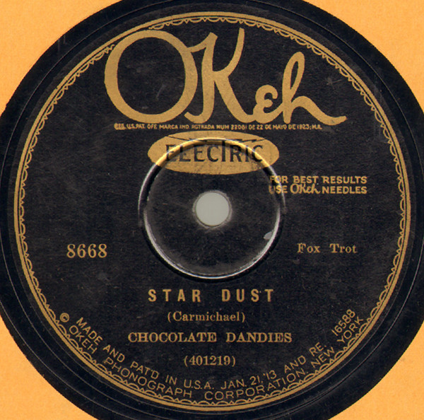 THE CHOCOLATE DANDIES - Star Dust / Birmingham Break-Down cover 