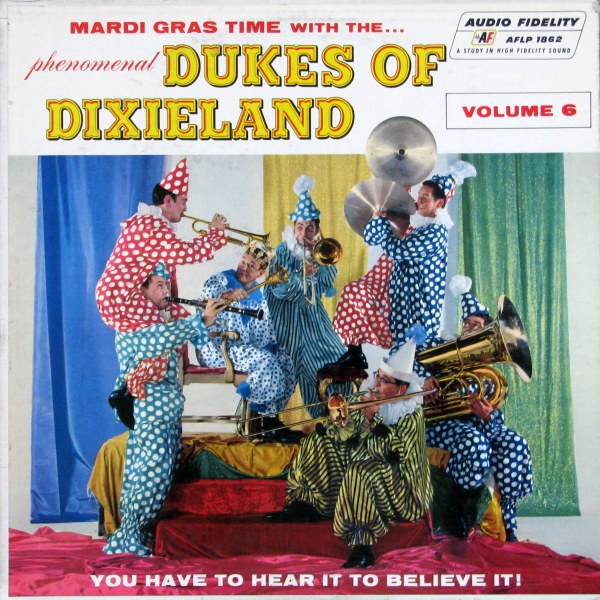 THE DUKES OF DIXIELAND (1951) - Mardi Gras Time With The Dukes Of Dixieland - Volume 6 cover 
