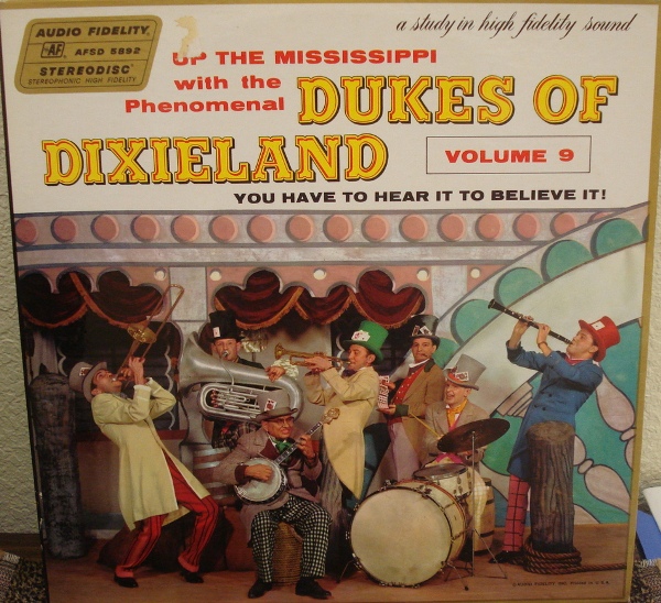 THE DUKES OF DIXIELAND (1951) - Up The Mississippi With The Dukes Of Dixieland Vol. 9 cover 