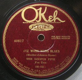 THE GOOFUS FIVE - The Wang Wang Blues / Arkansas Blues cover 