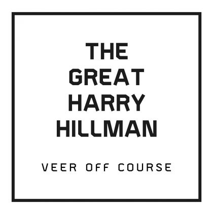 THE GREAT HARRY HILLMAN - Veer off Course cover 
