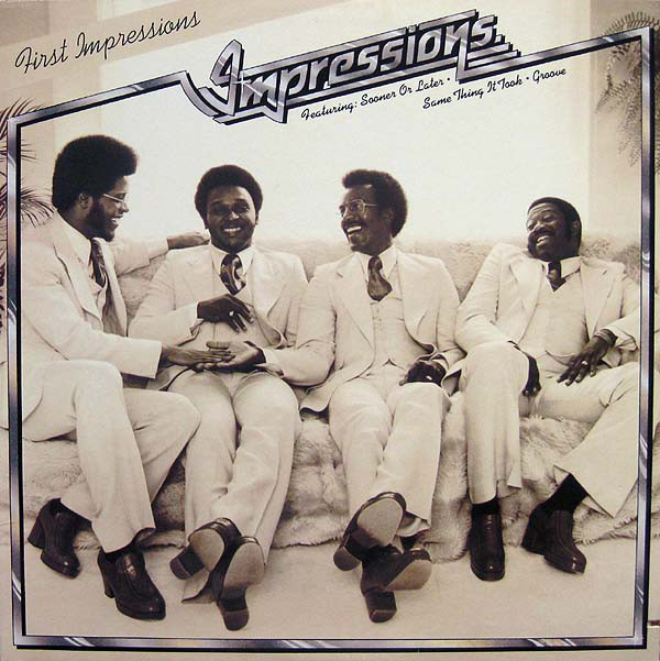 THE IMPRESSIONS - First Impressions cover 