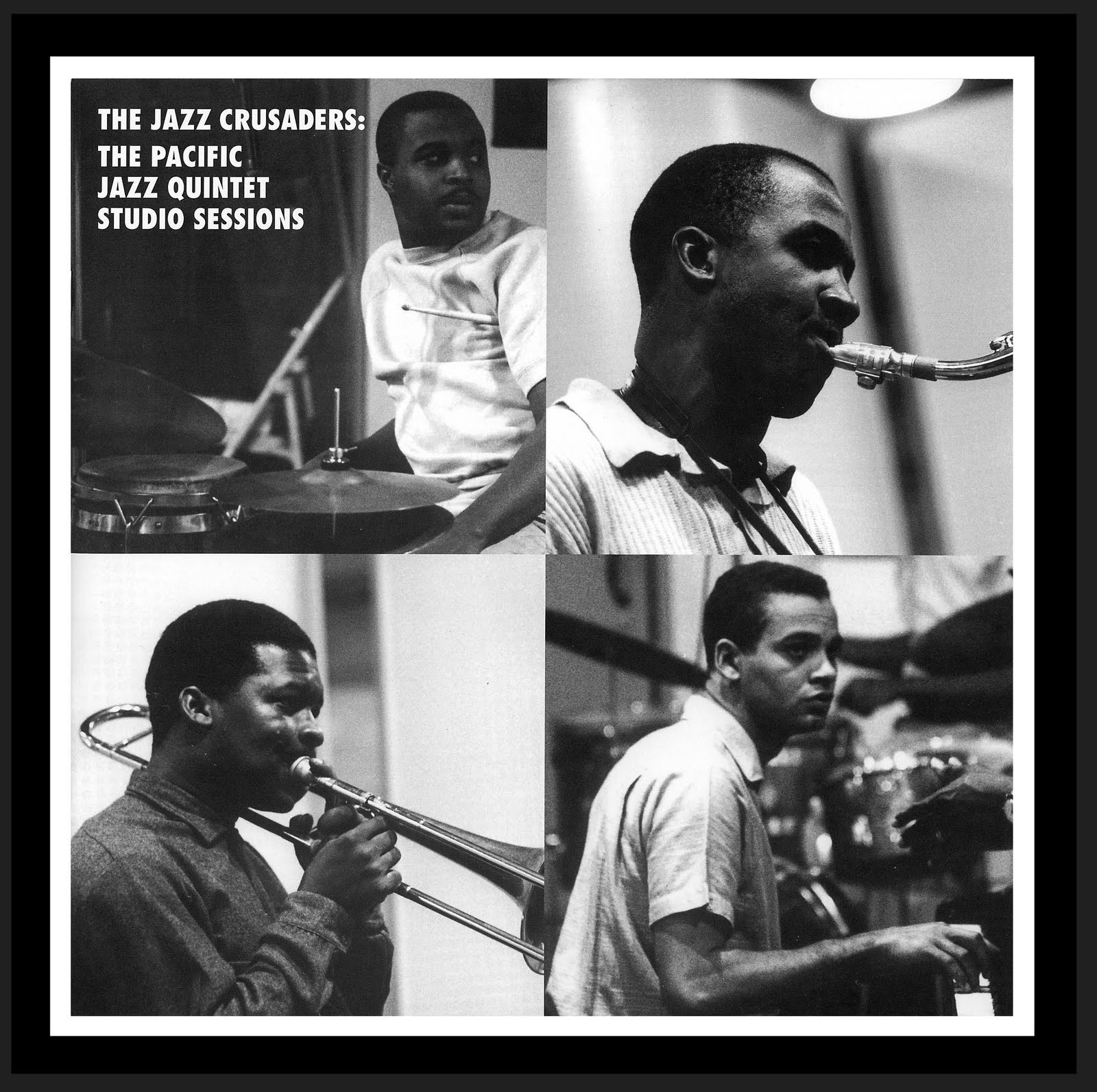 THE JAZZ CRUSADERS - The Pacific Jazz Quintet Studio Sessions cover 