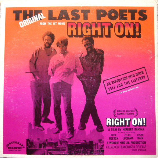 THE LAST POETS - Right On! (Original Soundtrack) cover 