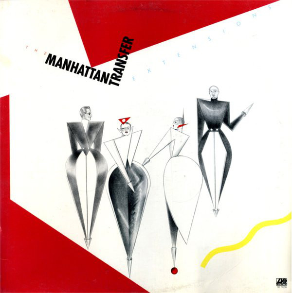 THE MANHATTAN TRANSFER - Extensions cover 