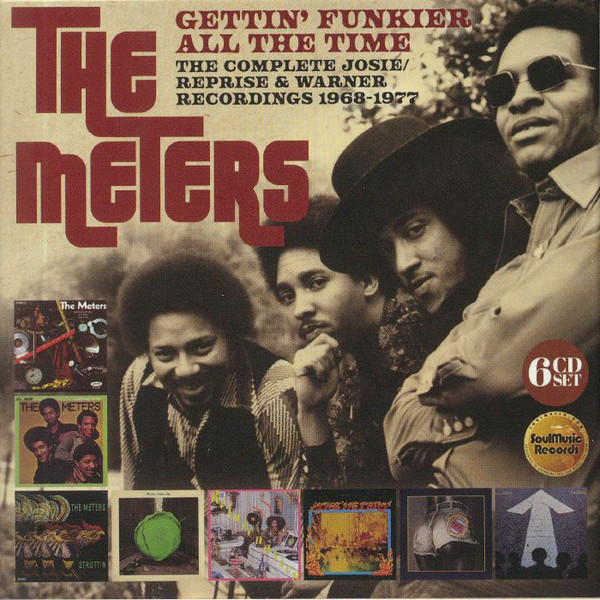 THE METERS - Gettin' Funkier All The Time (The Complete Josie/Reprise & Warner Recordings 1968-1977) cover 