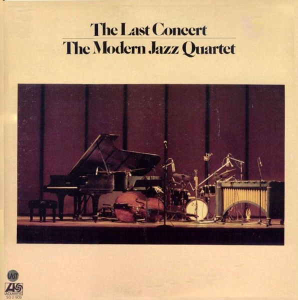 THE MODERN JAZZ QUARTET - The Last Concert cover 