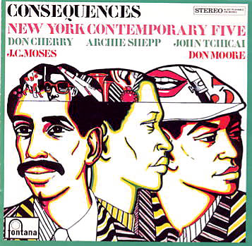 THE NEW YORK CONTEMPORARY FIVE - Consequences cover 