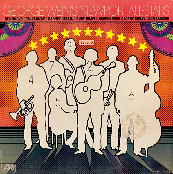 THE NEWPORT JAZZ FESTIVAL ALL-STARS / GEORGE WEIN & THE NEWPORT ALL-STARS - George Wein's Newport All-Stars cover 