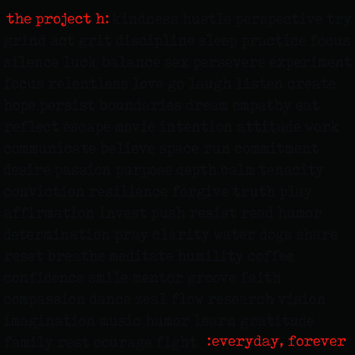 THE PROJECT H - Everyday, Forever cover 