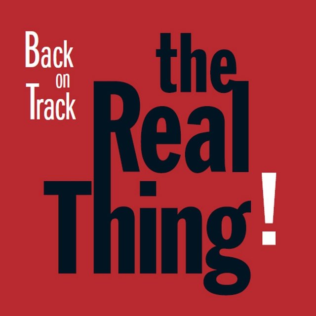 THE REAL THING - Back On Track cover 
