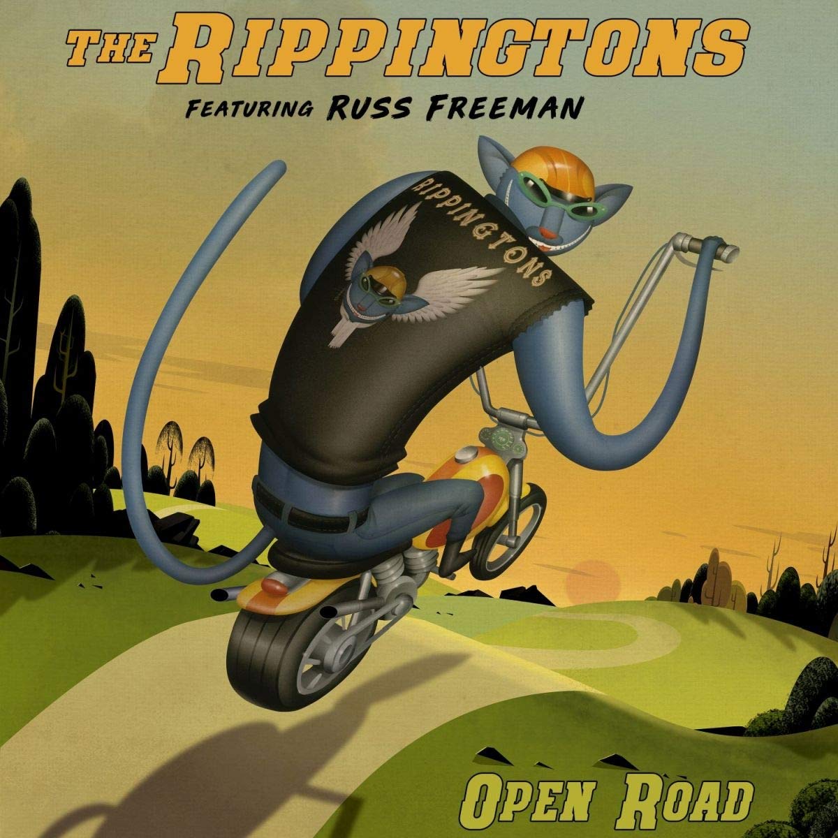 THE RIPPINGTONS - Open Road cover 