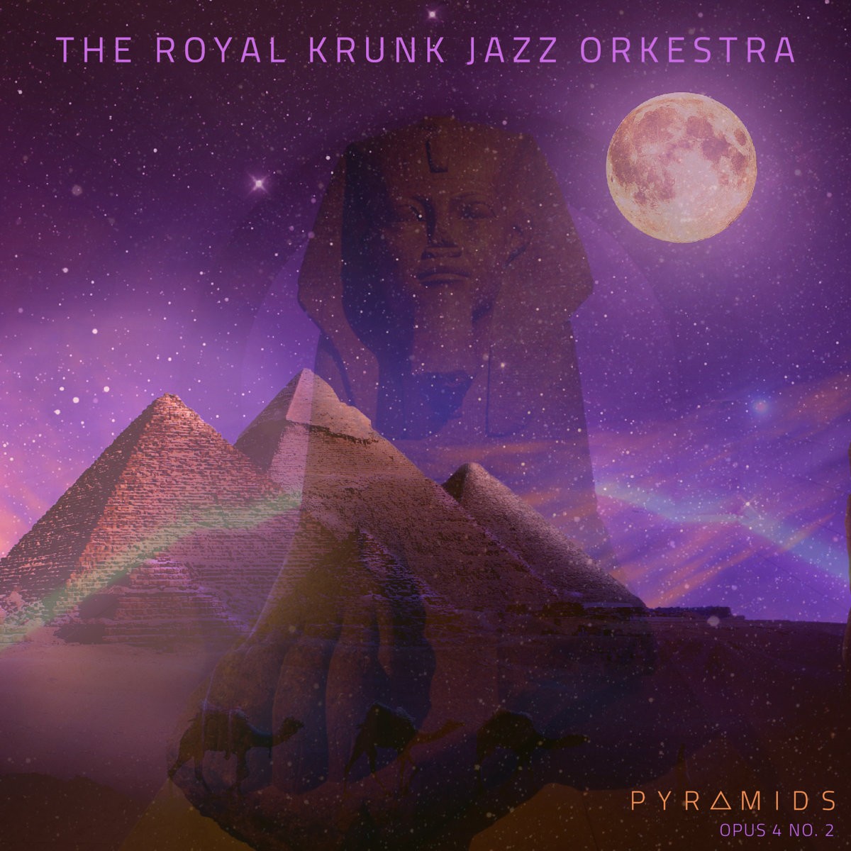 THE ROYAL KRUNK JAZZ ORCHESTRA - Pyramids: Opus 4 No. 2 cover 