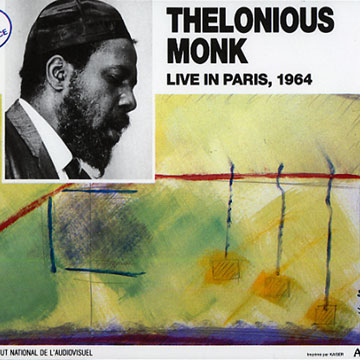 THELONIOUS MONK - Live In Paris, 1964 cover 