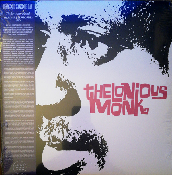 THELONIOUS MONK - Palais des Beaux-Arts 1963 cover 