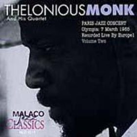 THELONIOUS MONK - Paris Jazz Concert, Volume Two cover 