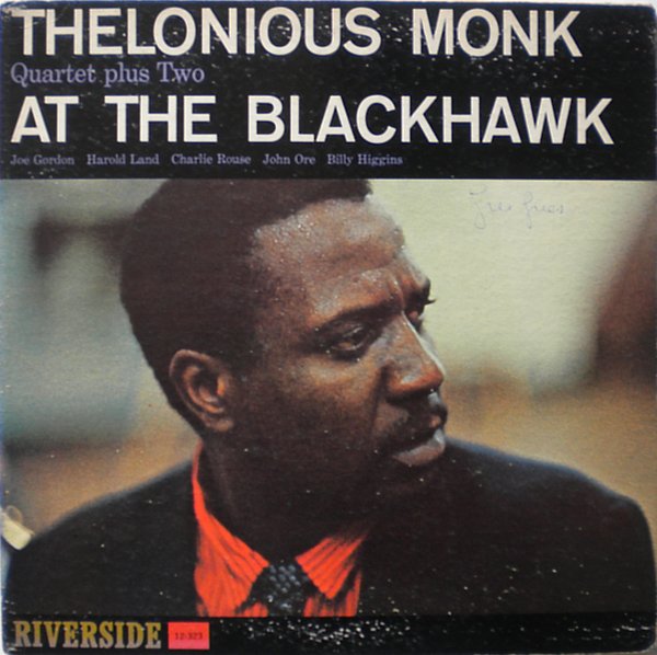 THELONIOUS MONK - Thelonious Monk at the Blackhawk cover 