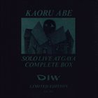 KAORU ABE Solo Live At Gaya : Complete Box album cover