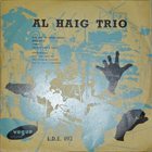 AL HAIG Al Haig Trio (Vogue L.D.E. 092) album cover