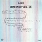 AL HAIG Piano Interpretation  (aka Solitaire) album cover