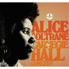 ALICE COLTRANE Carnegie Hall Concert album cover