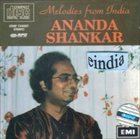 ANANDA SHANKAR Melodies from India album cover