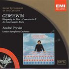 ANDRÉ PREVIN Gershwin - Rhapsody In Blue album cover