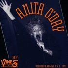 ANITA O'DAY At Vine St. Live album cover