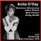 ANITA O'DAY Live at the City album cover
