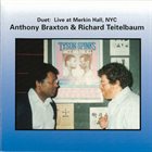 ANTHONY BRAXTON Duet: Live At Merkin Hall (with Richard Teitelbaum) album cover