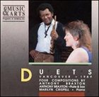 ANTHONY BRAXTON Duets - Vancouver 1989 (with Marilyn Crispell) album cover