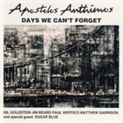 APOSTOLIS ANTHIMOS Days We Can't Forget album cover