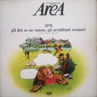 AREA — 1978 Gli Dei Se Ne Vanno, Gli Arrabbiati Restano! album cover