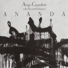 ARRIGO CAPPELLETTI Ananda album cover