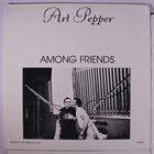 ART PEPPER Among Friends album cover