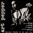 ART PEPPER Art Pepper (aka Art Pepper Quartet) album cover