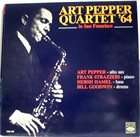 ART PEPPER Art Pepper Quartet' 64 In San Francisco album cover