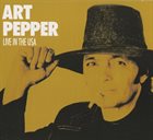 ART PEPPER Live in USA album cover