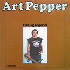 ART PEPPER Living Legend album cover