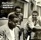 ART TATUM The Tatum / Hampton / Rich Trio  (aka  Art Tatum, Lionel Hampton & Buddy Rich ‎– The Tatum Group Masterpieces) album cover