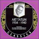 ART TATUM The Chronological Classics: Art Tatum 1934-1940 album cover