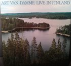 ART VAN DAMME Live In Finland album cover