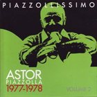 ASTOR PIAZZOLLA Piazzollissimo 1977-1978 album cover