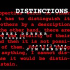 AXEL DÖRNER Distinctions album cover
