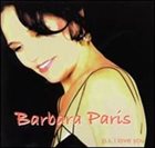 BARBARA PARIS P.S. I Love You album cover