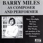 BARRY MILES As Composer and Performer album cover