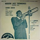BENNIE GREEN (TROMBONE) Bennie Green, J.J. Johnson With Sonny Stitt ‎: Modern Jazz Trombones Volume Two album cover
