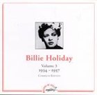 BILLIE HOLIDAY Complete Edition Volume 3 - 1934-1937 album cover
