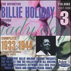 BILLIE HOLIDAY The Complete 1933-1944 Studio Recordings Master Takes, Volume 3: 1937-1938 album cover